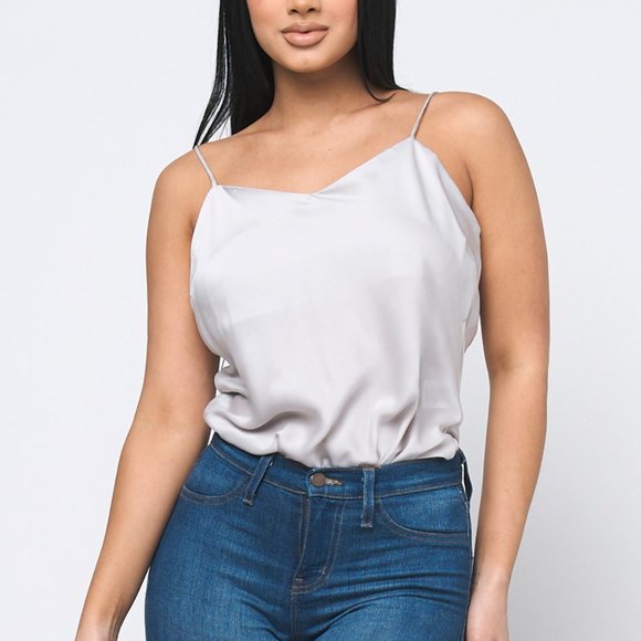 NWT Reset by Jane satin cami bodysuit with cheeky bikini bottom S,M,L - Picture 7 of 8